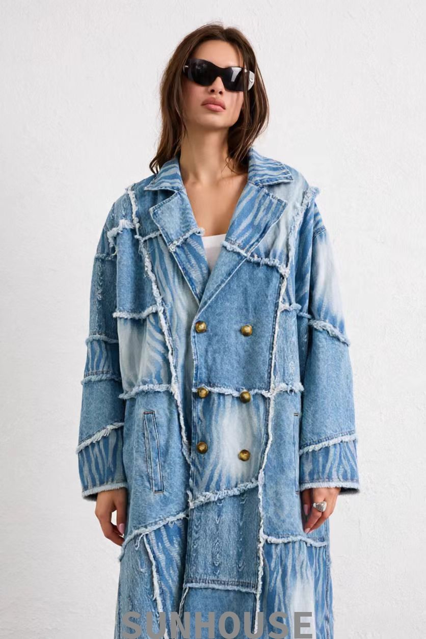 Denim coat