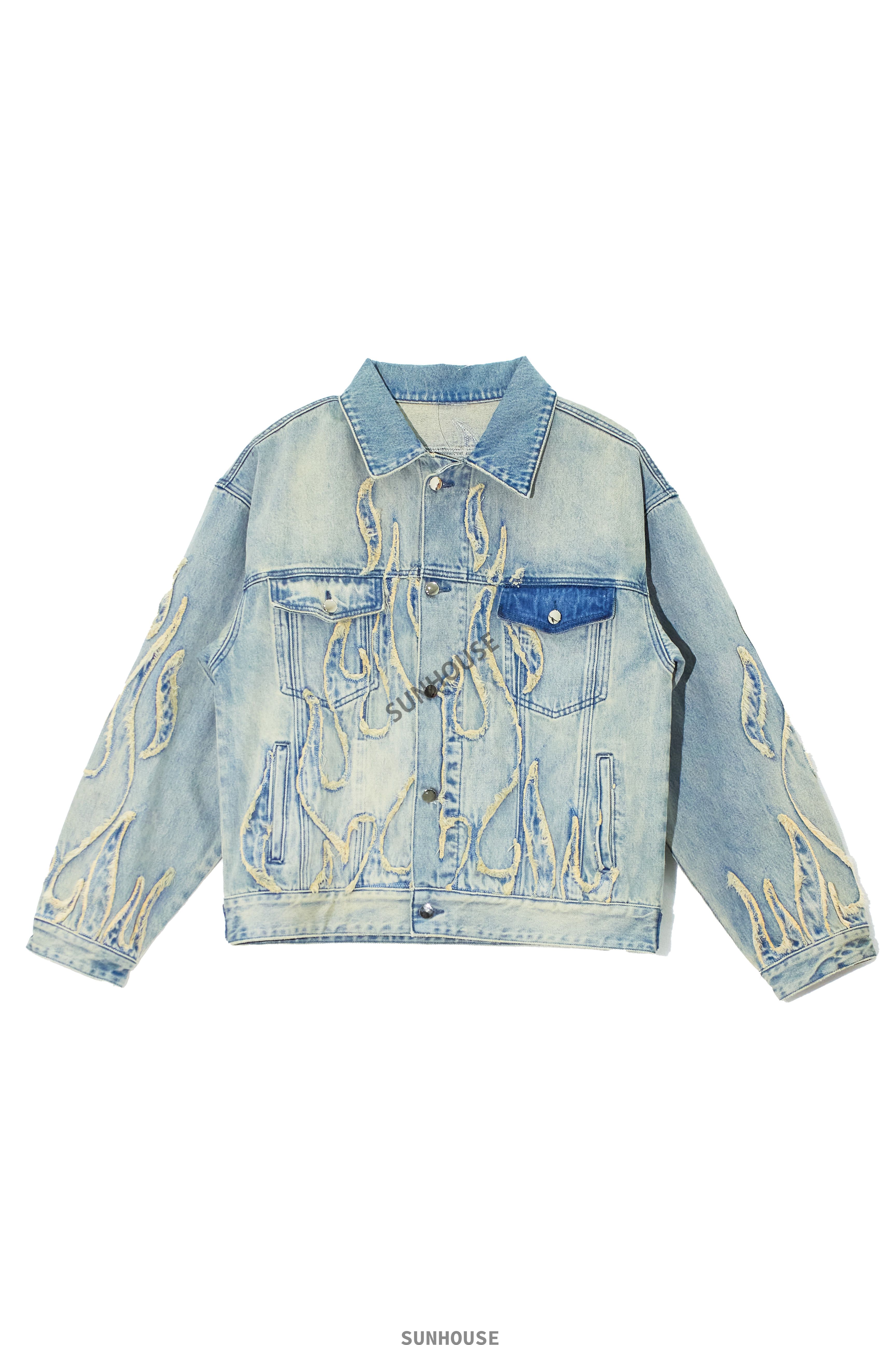 Placement patches jacket
