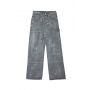 Metalliccoating pant