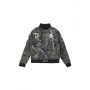 Camoflauge baseball jacket