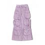 Lilac cargo pants