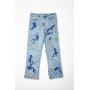application denim pant