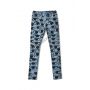 Eye print skinny jeans