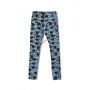 Eye print skinny jeans