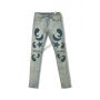 Paisley skinny jeans