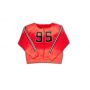 Drop-shoulder hoodie