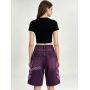 unique purple shorts