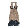 tassel leopard print long dress