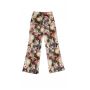 leopard print flared pants