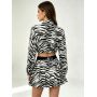 zebra print set