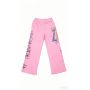 Pink Printed Sweatpants