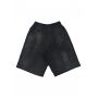 Black Capri With Vintage Print